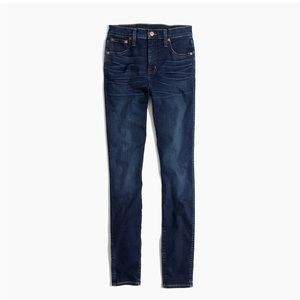 Madewell Taller 10" High-Rise Skinny Jeans in Hayes Wash